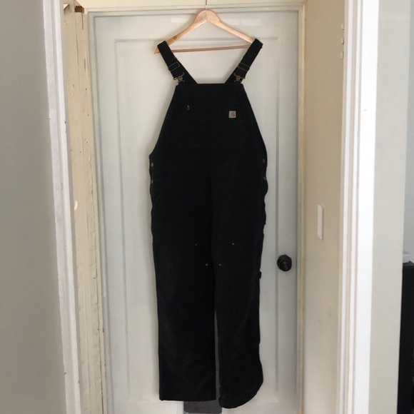 carhartt women's weathered duck wildwood bib overalls